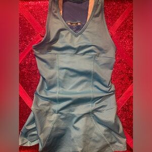 Kids blue striped Champion sport dress